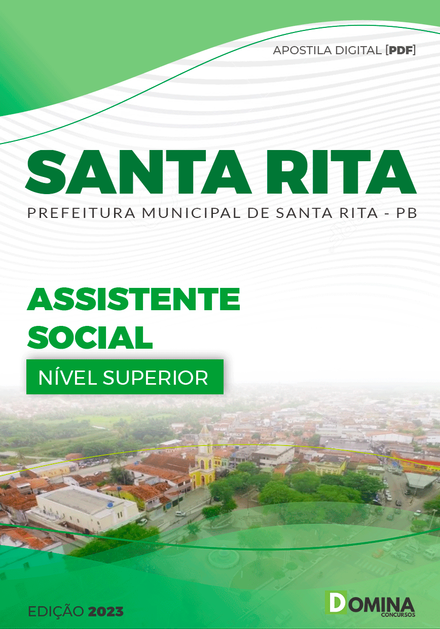 Apostila Concurso Pref Santa Rita PB 2023 Assistente Social