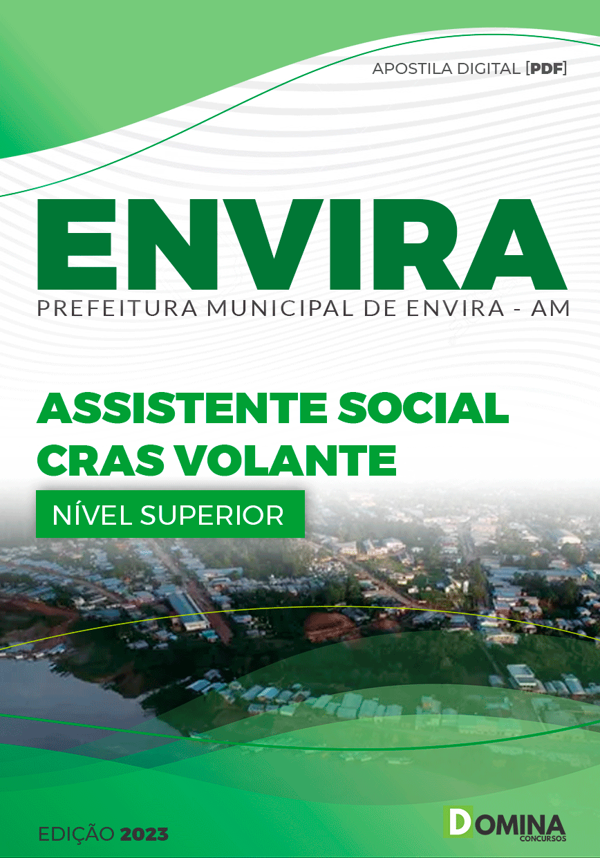 Apostila Pref Envira AM 2023 Assistente Social CRAS Volante