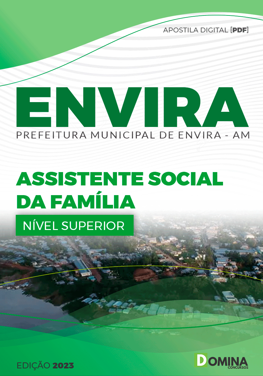 Apostila Concurso Pref Envira AM 2023 Assistente Social Família