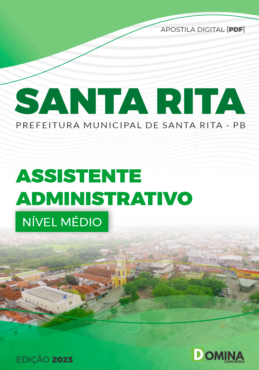 Apostila Pref Santa Rita PB 2023 Assistente Administrativo