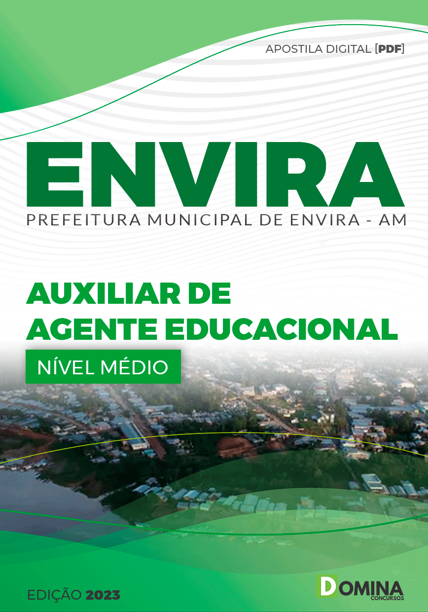 Apostila Pref Envira AM 2023 Auxiliar Agente Educacional