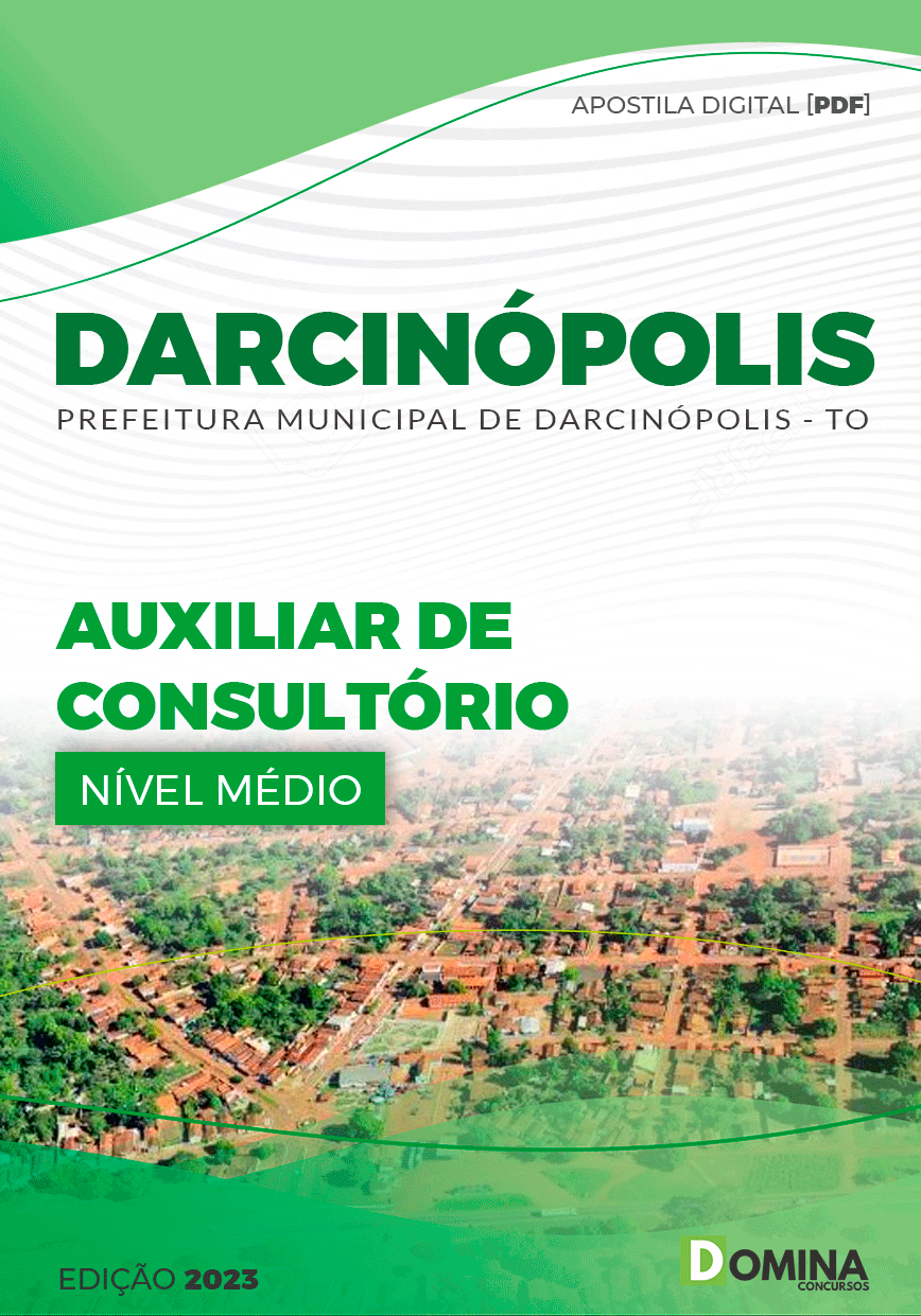 Apostila Pref Darcinópolis TO 2023 Auxiliar Consultório