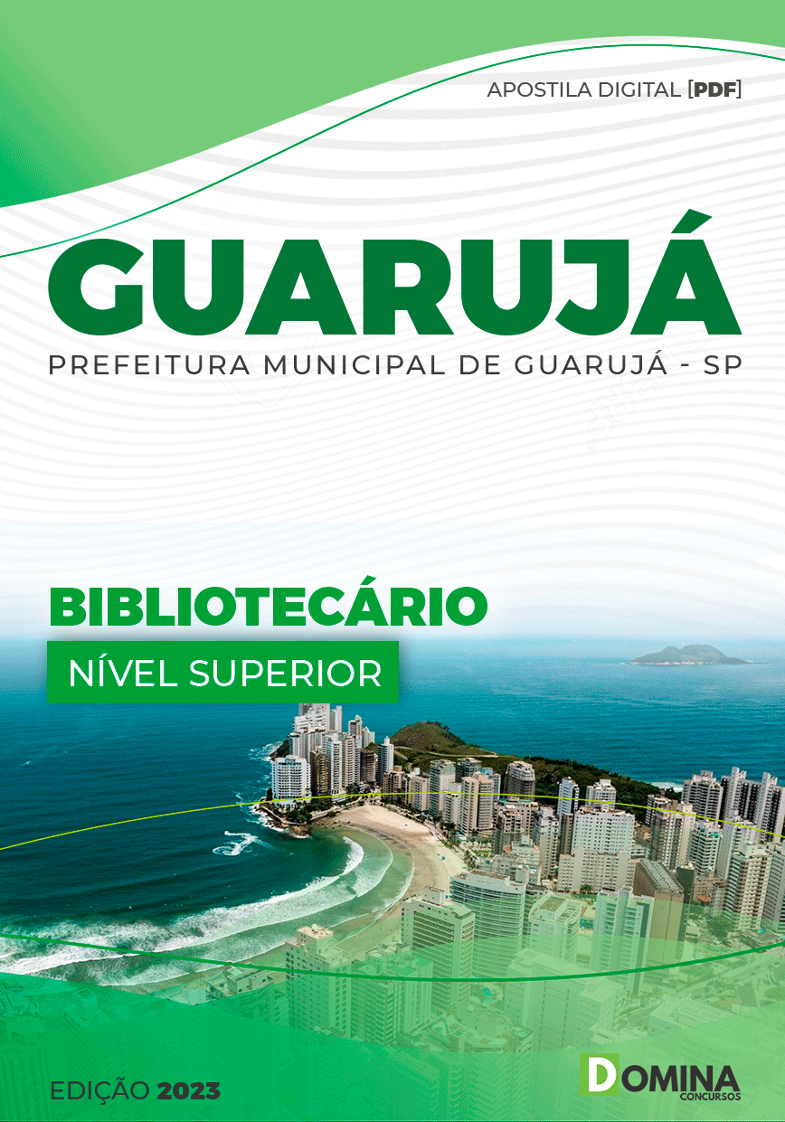 Apostila Concurso Pref Guarujá SP 2023 Bibliotecário