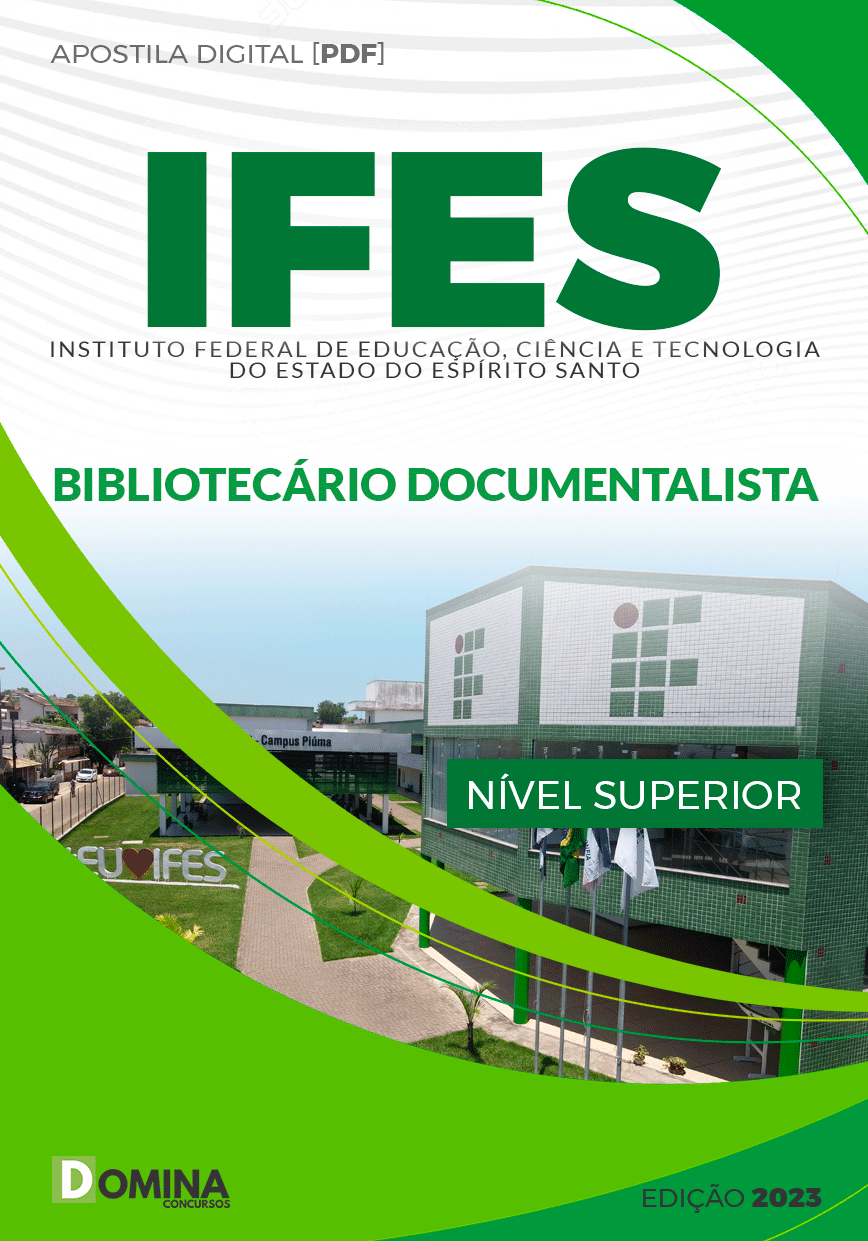 Apostila Concurso IFES 2023 Bibliotecário Documentalista