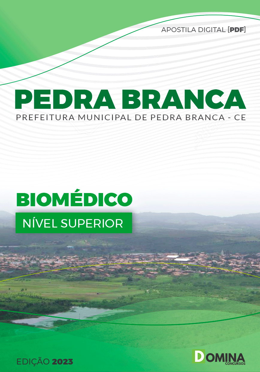 Apostila Concurso Pref Pedra Branca CE 2023 Biomédico