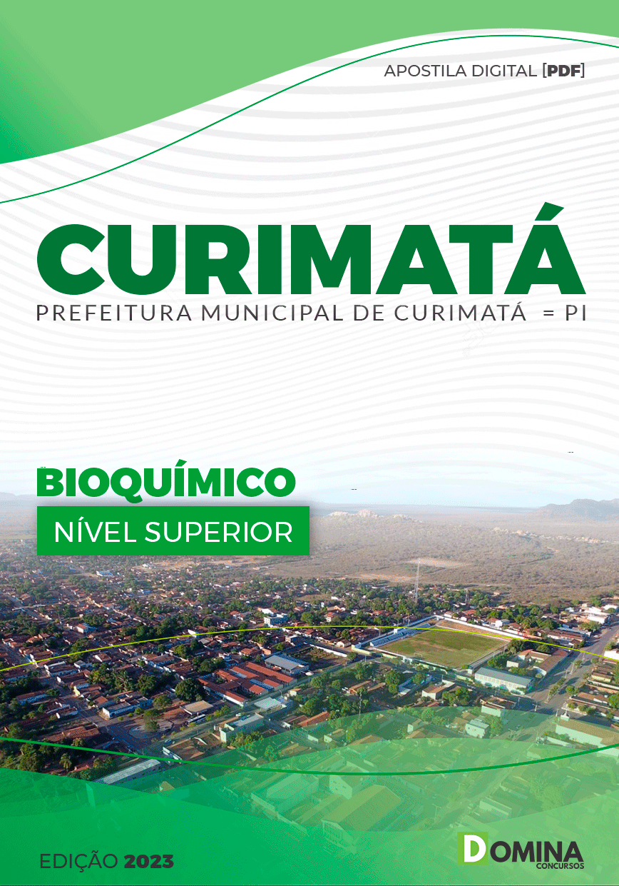 Apostila Concurso Pref Curimatá PI 2023 Bioquímico