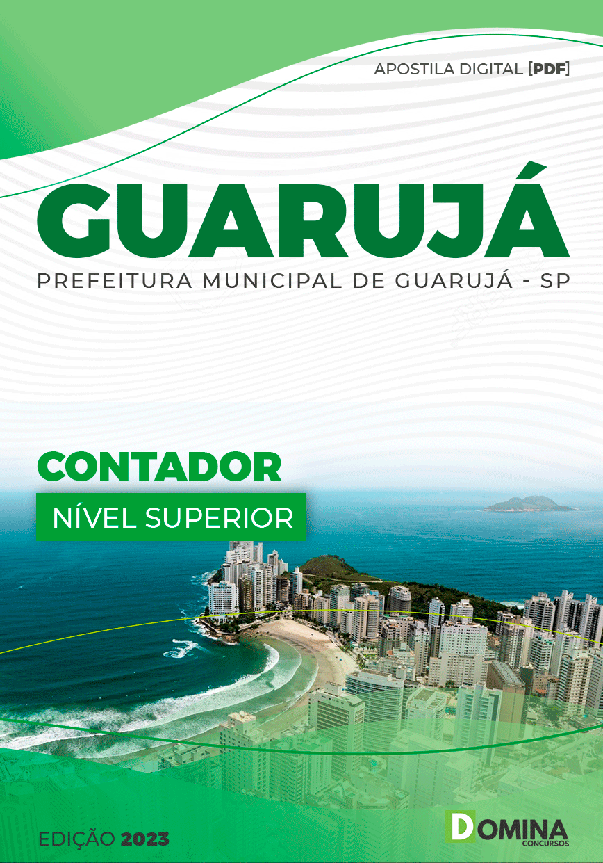 Apostila Concurso Pref Guarujá SP 2023 Contador
