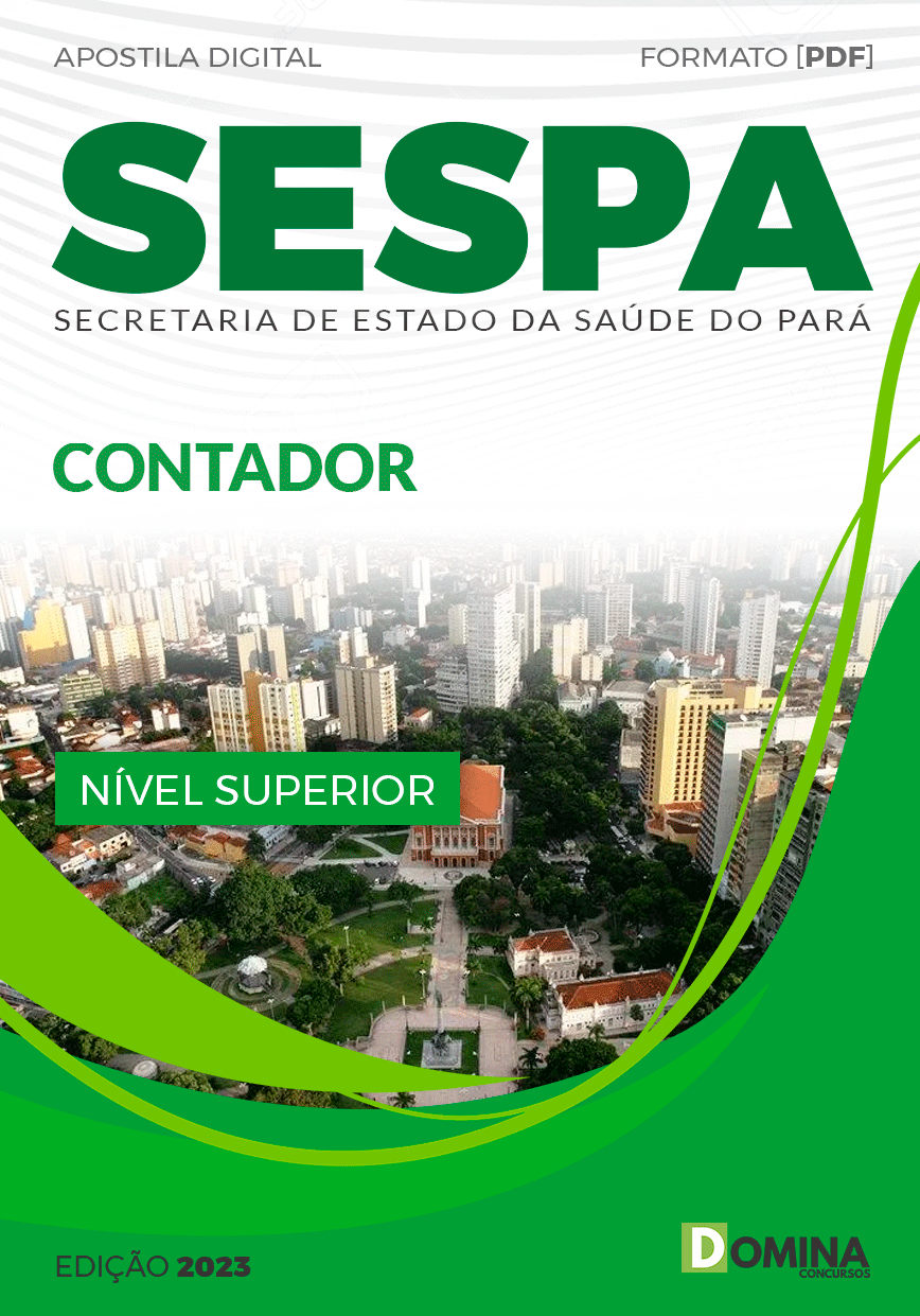 Apostila Concurso Público SESPA 2023 Contador