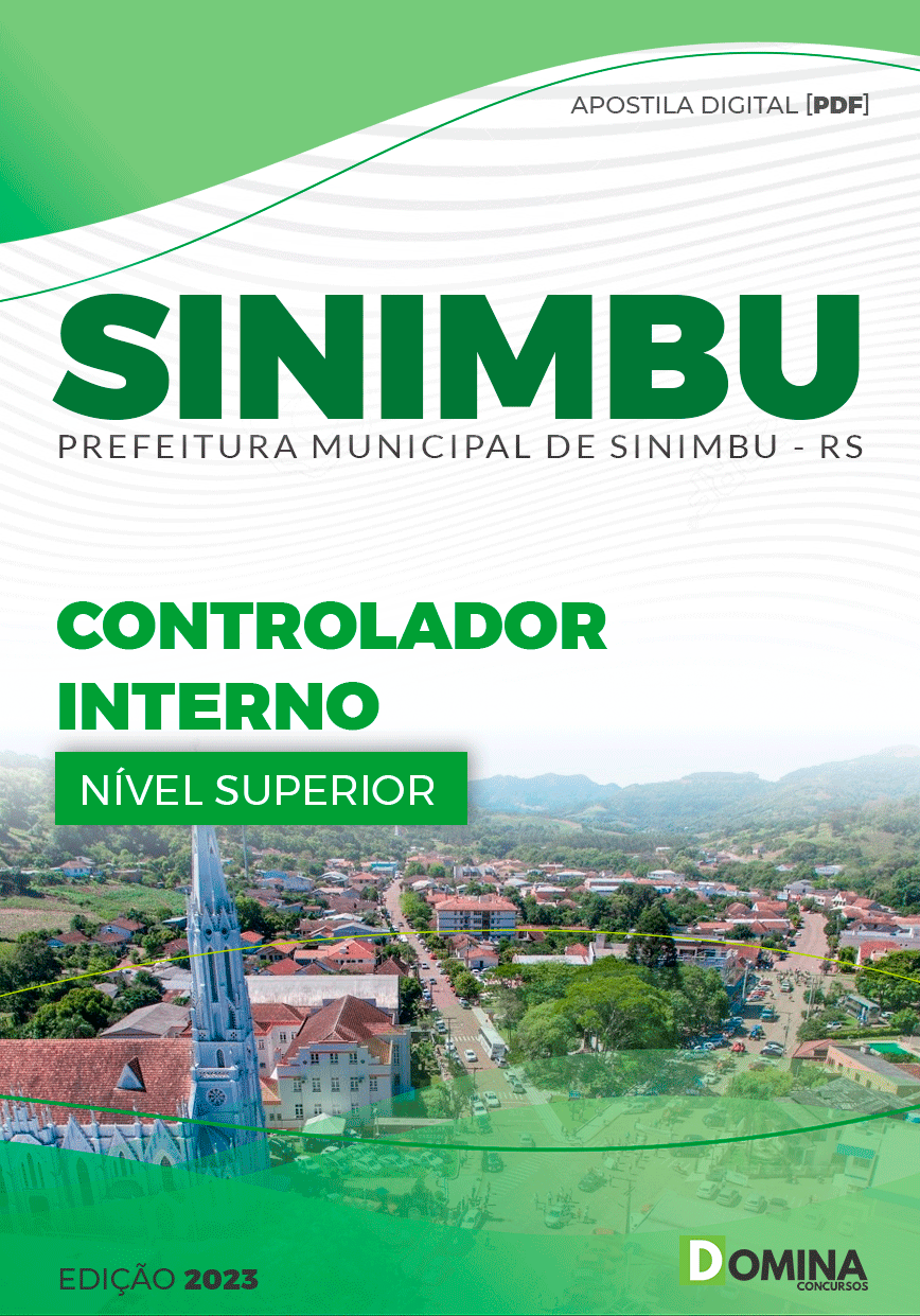Apostila Concurso Pref Sinimbu RS 2023 Controlador Interno