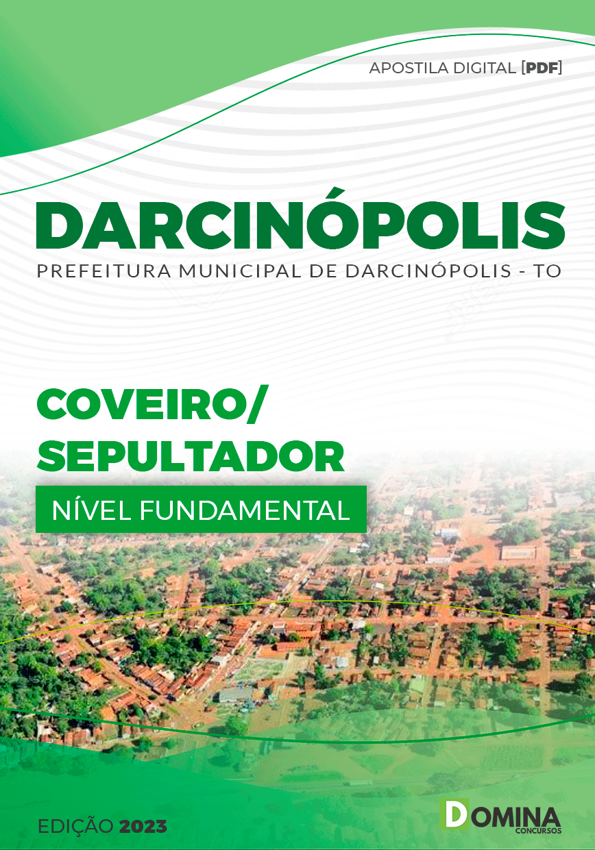 Apostila Concurso Pref Darcinópolis TO 2023 Coveiro Sepultador