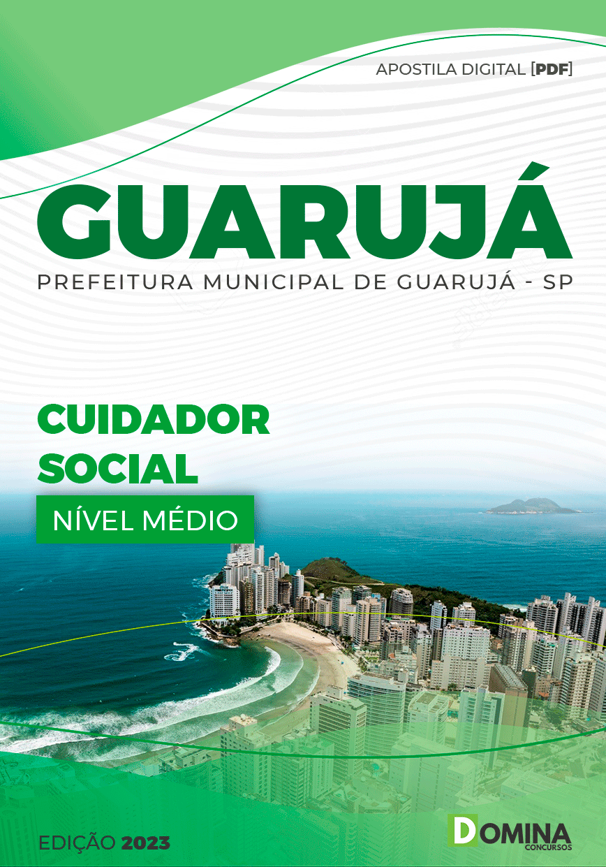 Apostila Concurso Pref Guarujá SP 2023 Cuidador Social