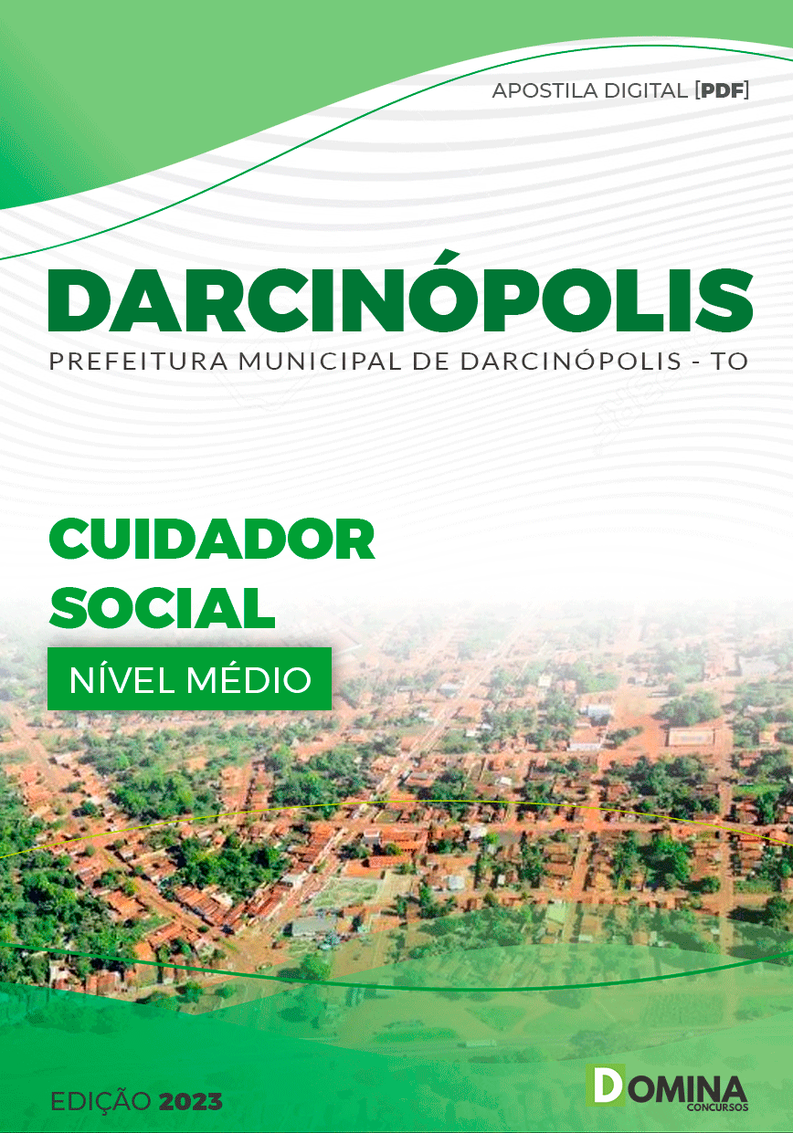 Apostila Pref Darcinópolis TO 2023 Cuidador Social