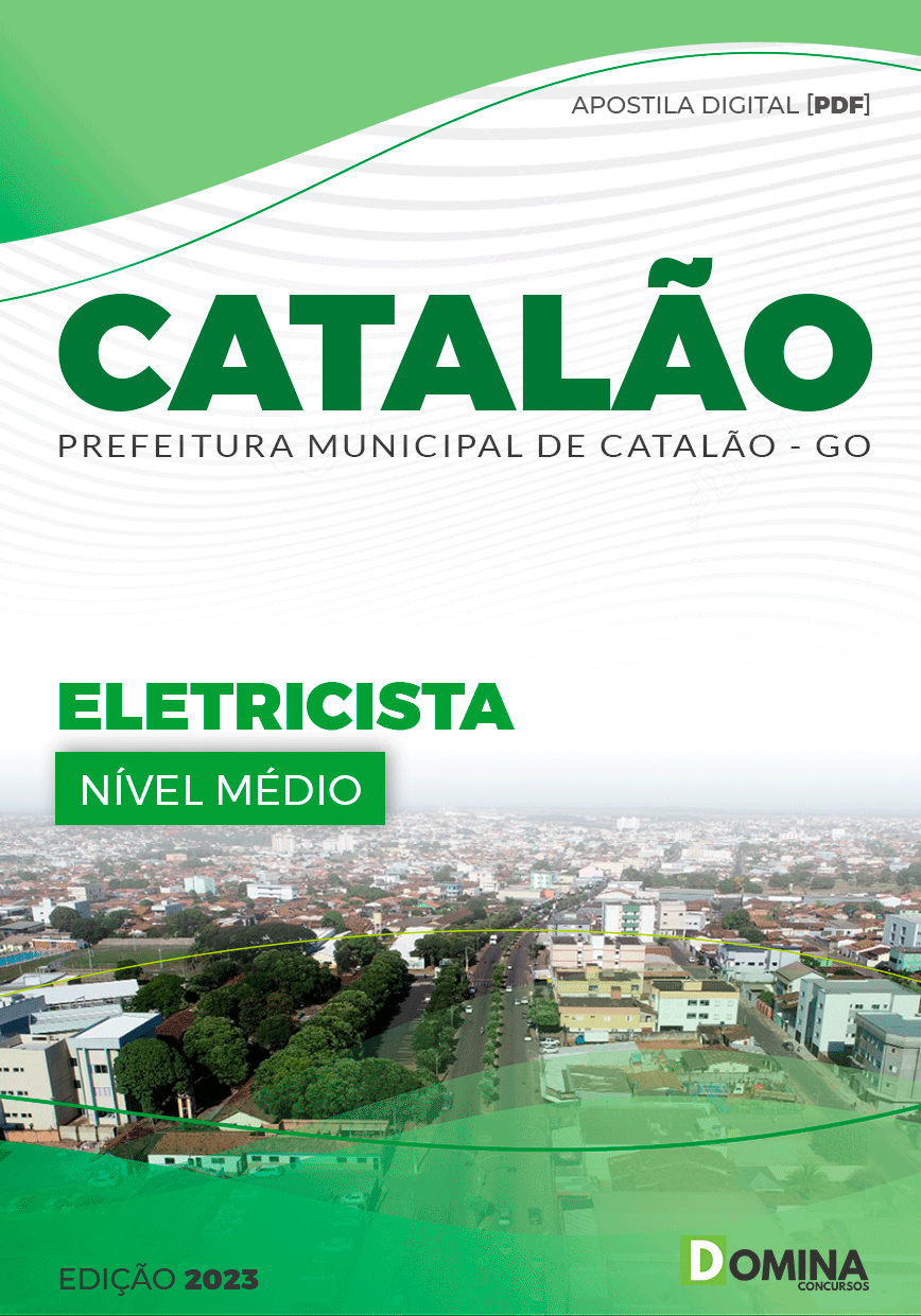 Apostila Digital Pref Catalão GO 2023 Eletricista