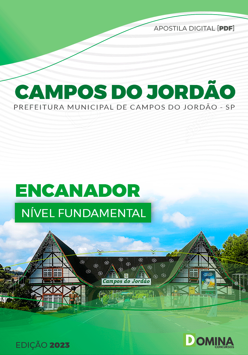 Apostila Pref Campos do Jordão SP 2023 Encanador