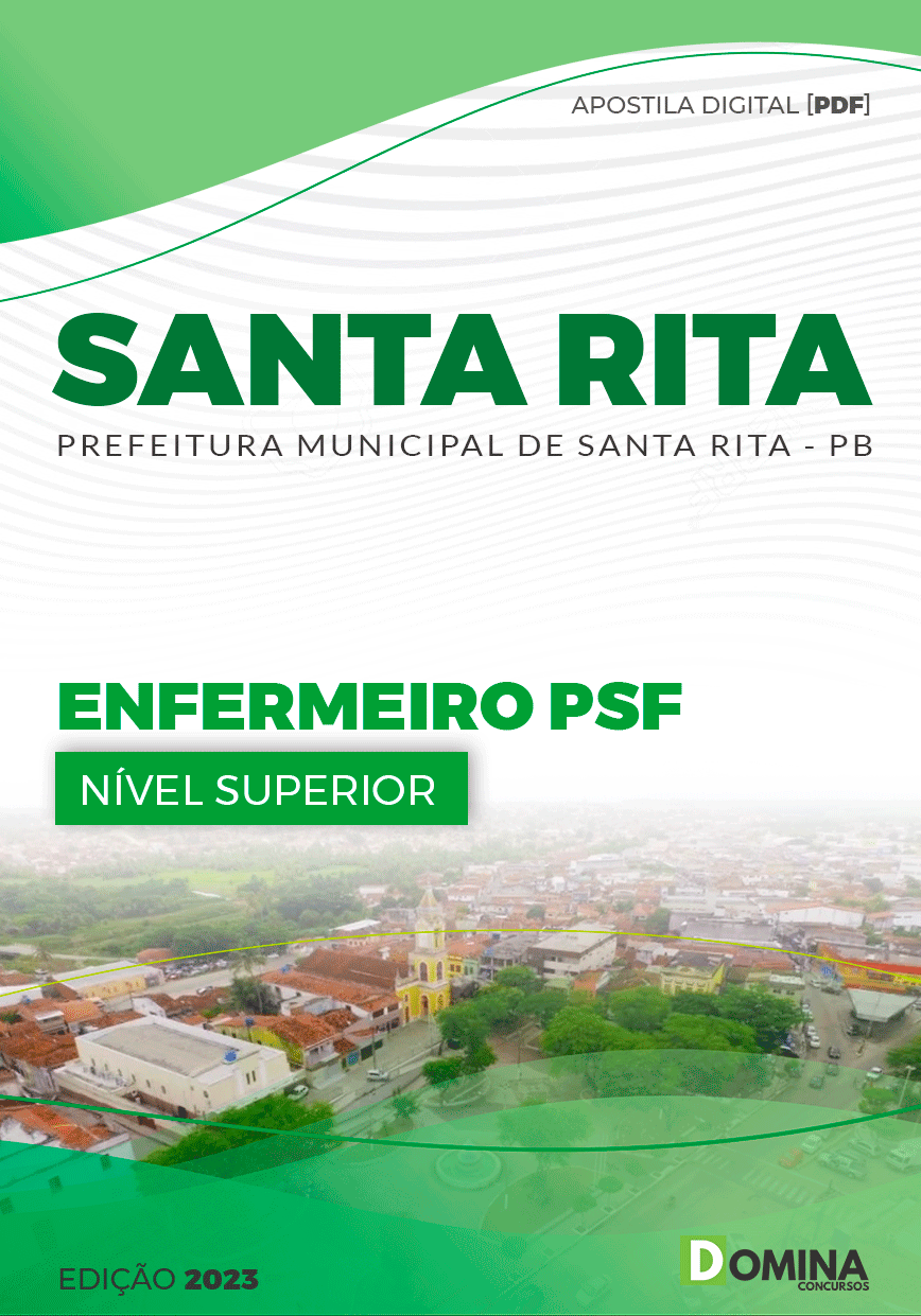 Apostila Concurso Pref Santa Rita PB 2023 Enfermeiro PSF