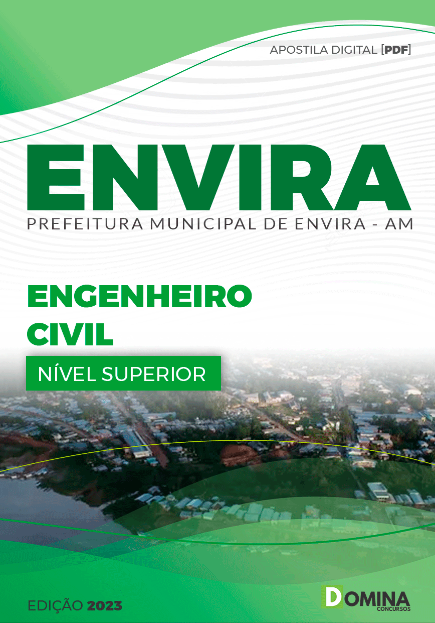 Apostila Concurso Pref Envira AM 2023 Engenheiro Civil