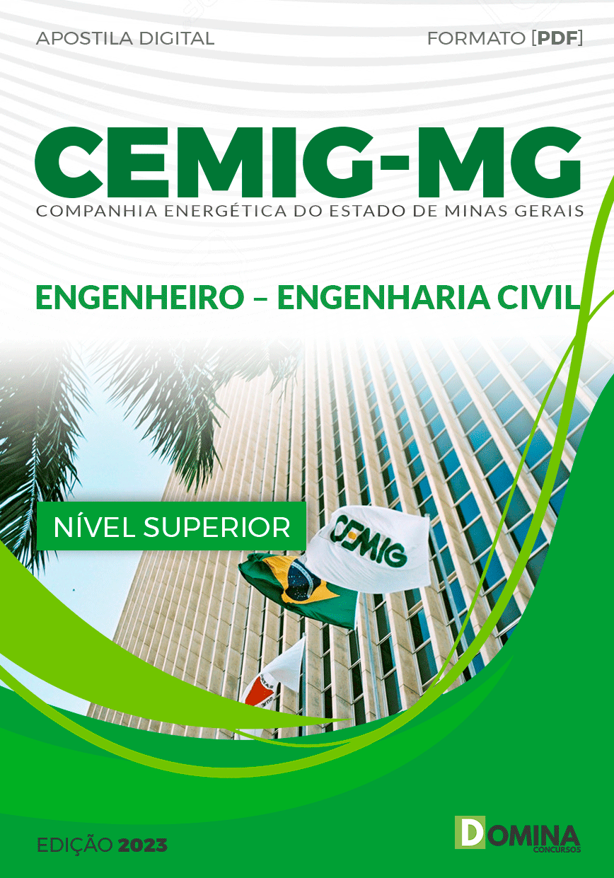 Apostila Concurso CEMIG MG 2023 Engenharia Civil