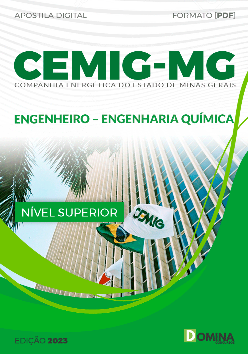 Apostila CEMIG MG 2023 Engenheiro Engenharia Química