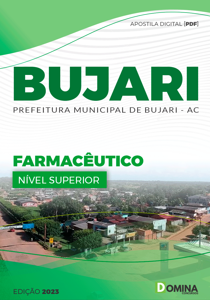 Apostila Concurso Pref Bujari AC 2023 Farmacêutico