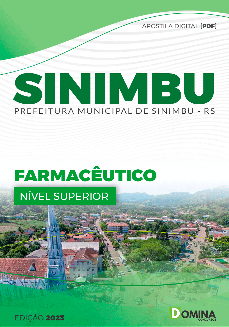 Apostila Concurso Pref Sinimbu RS 2023 Farmacêutico