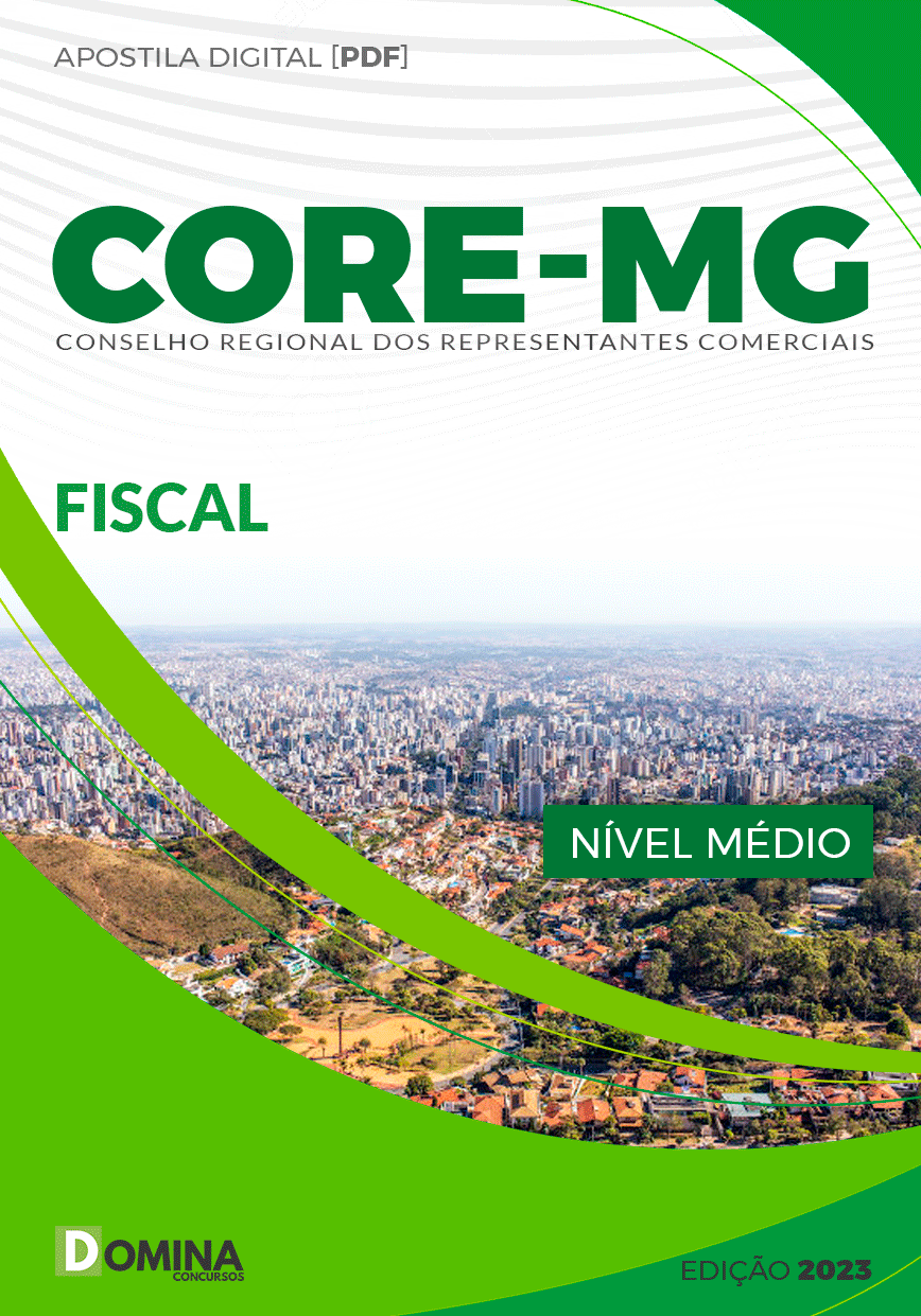 Apostila Concurso Público CORE MG 2023 Fiscal