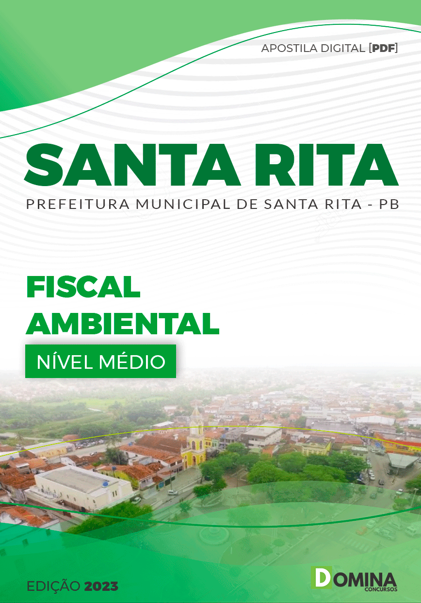 Apostila Concurso Pref Santa Rita PB 2023 Fiscal Ambiental