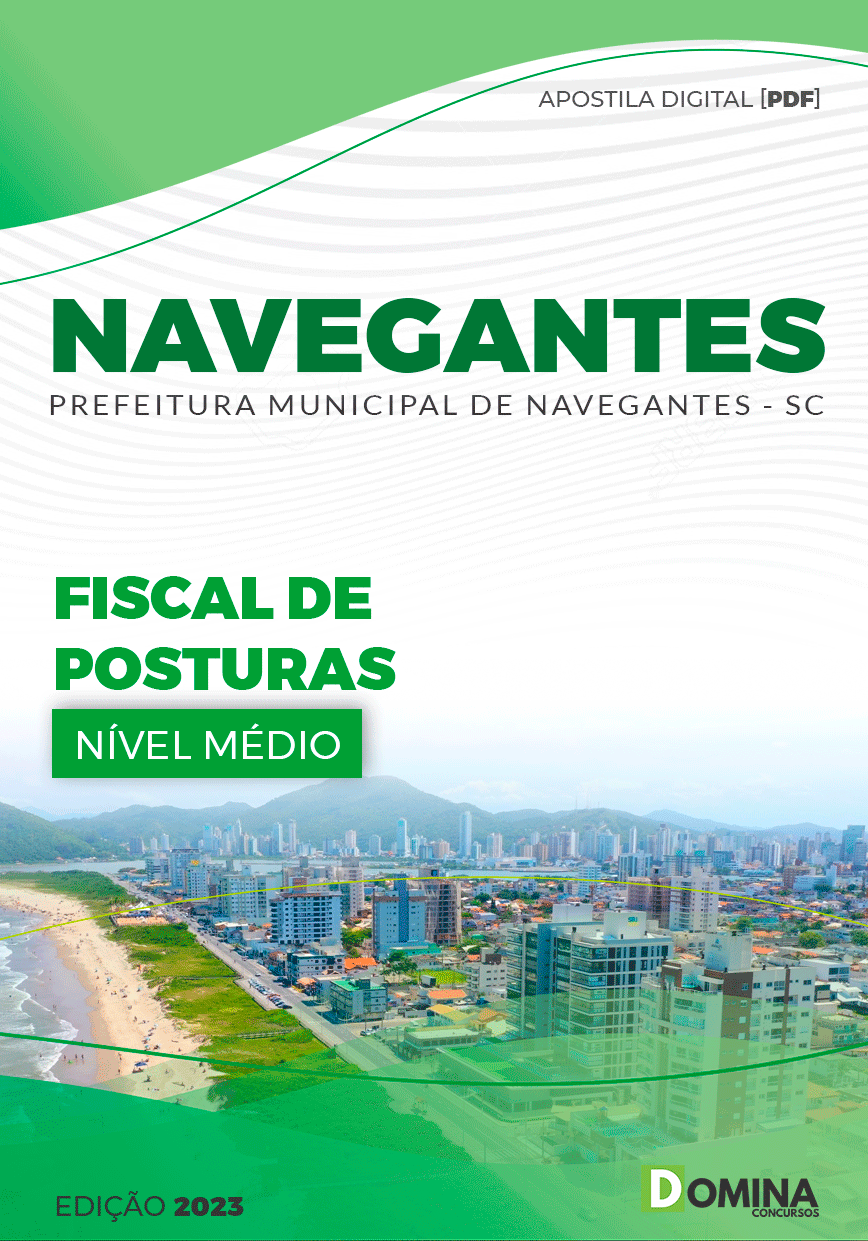 Apostila Pref Navegantes SC 2023 Fiscal Postura