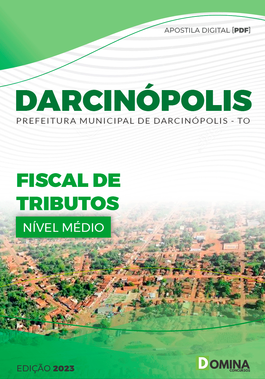 Apostila Pref Darcinópolis TO 2023 Fiscal Tributos