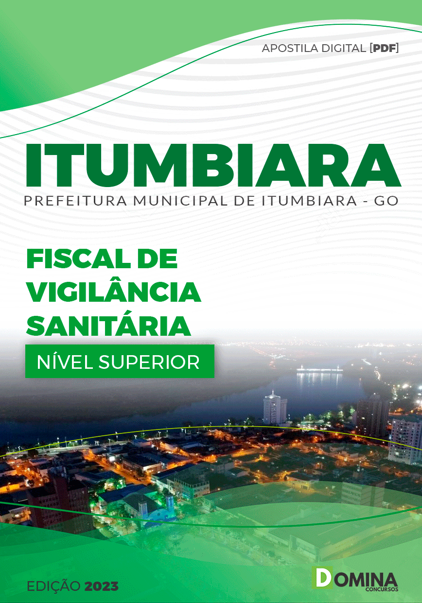 Apostila Pref Itumbiara GO 2023 Fiscal Vigilância