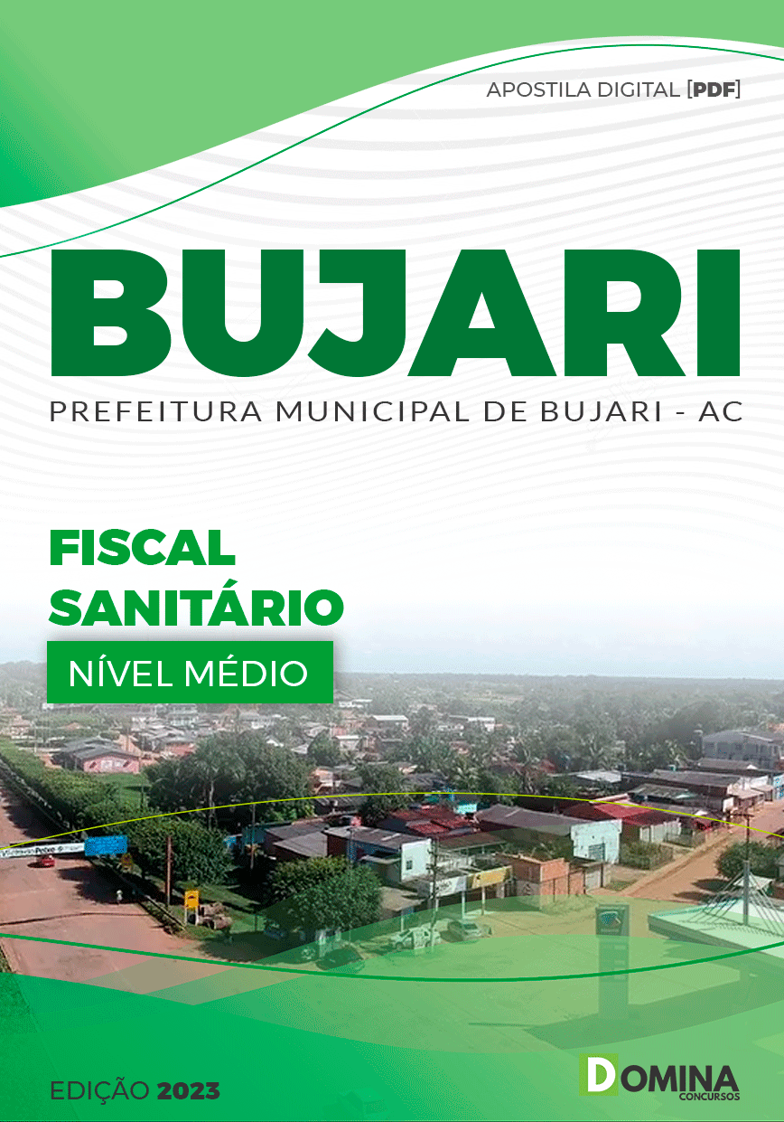 Apostila Concurso Pref Bujari AC 2023 Fiscal Sanitário