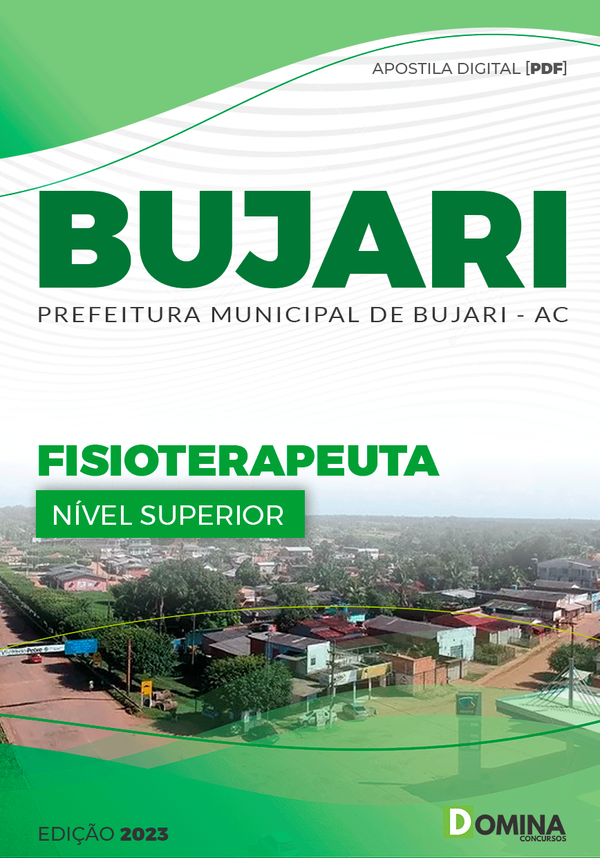 Apostila Concurso Pref Bujari AC 2023 Fisioterapeuta