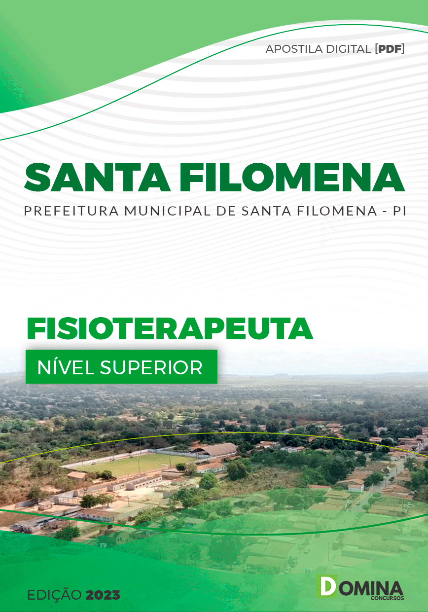 Apostila Pref Santa Filomena PI 2023 Fisioterapeuta