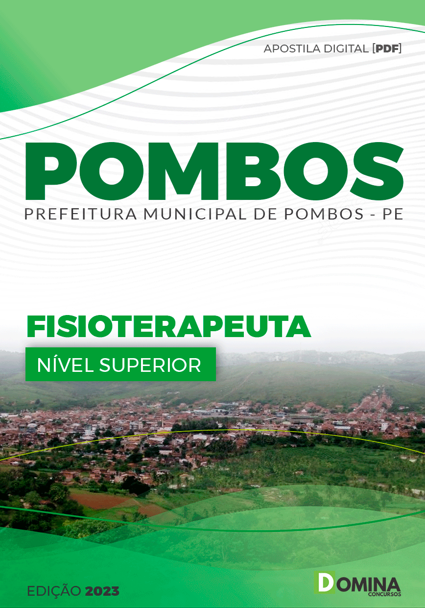 Apostila Concurso Pref Pombos PE 2023 Fisioterapeuta