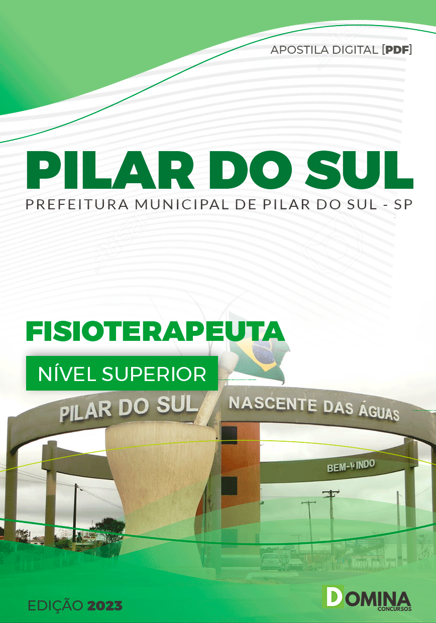 Apostila Pref Pilar do Su SP 2023 Fisioterapeuta