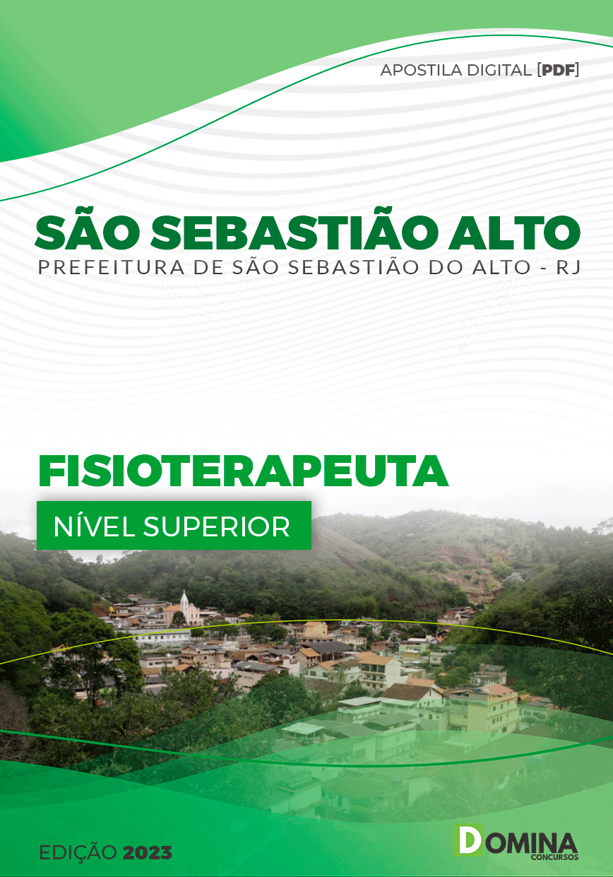 Apostila Pref São Sebastião Alto RJ 2024 Fisioterapeuta