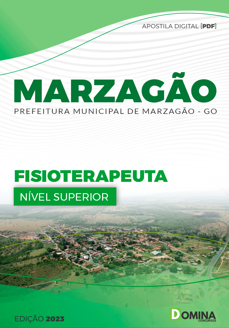 Apostila Concurso Pref Marzagão GO 2023 Fisioterapeuta