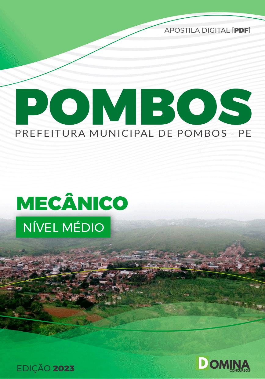 Apostila Concurso Pref Pombos PE 2023 Mecânico