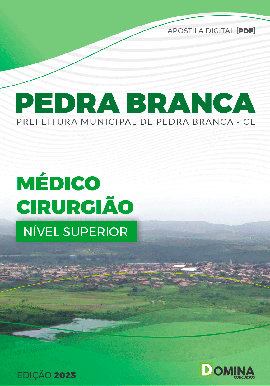 Apostila Pref Pedra Branca CE 2023 Médico Cirurgião Dentista