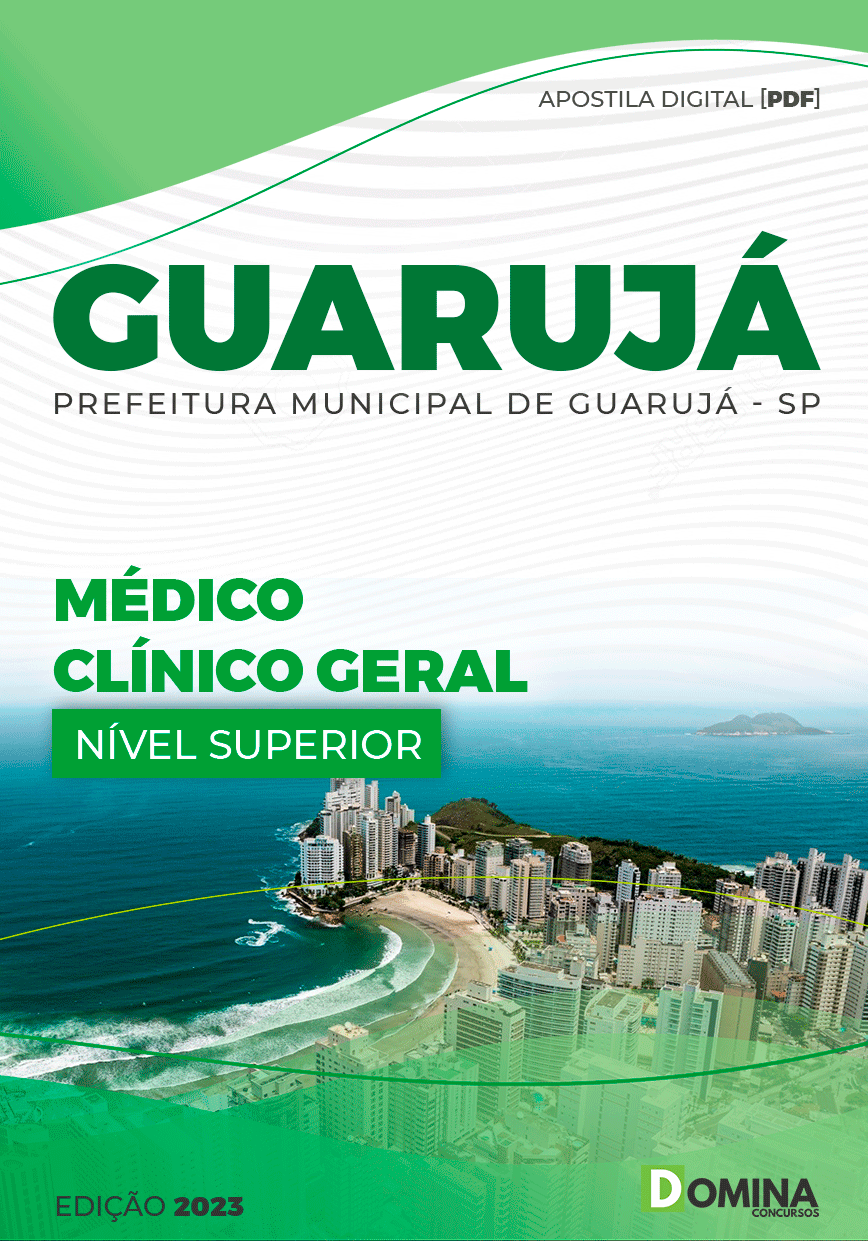 Apostila Concurso Pref Guarujá SP 2023 Médico Clínico Geral