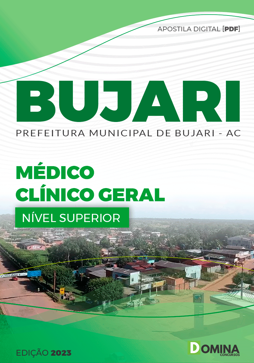 Apostila Concurso Pref Bujari AC 2023 Médico Clinico Geral