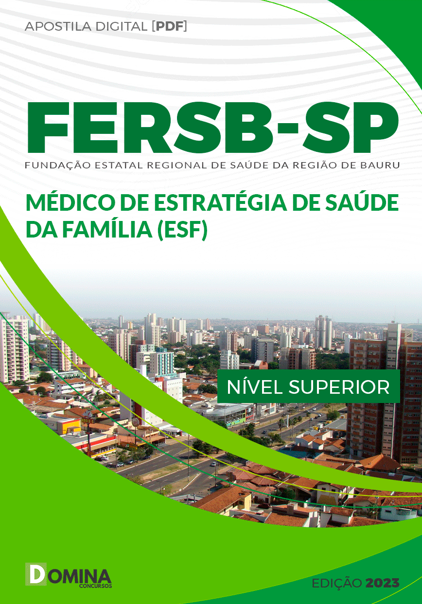 Apostila Concurso FERSB SP 2023 Médico Saúde Família