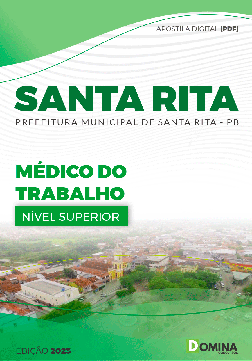 Apostila Concurso Pref Santa Rita PB 2023 Médico Trabalhista