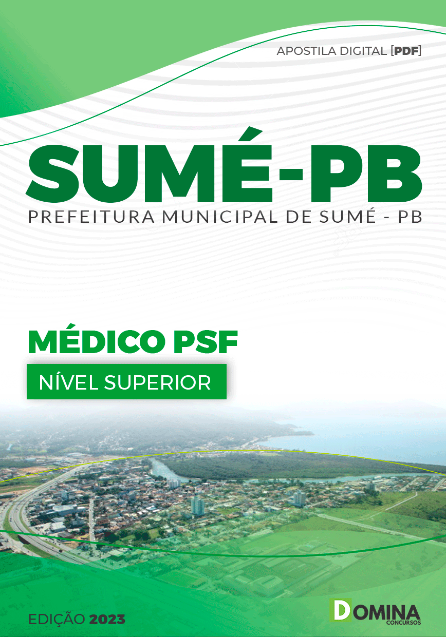 Apostila Seletivo Pref Sumé PB 2023 Médico PSF