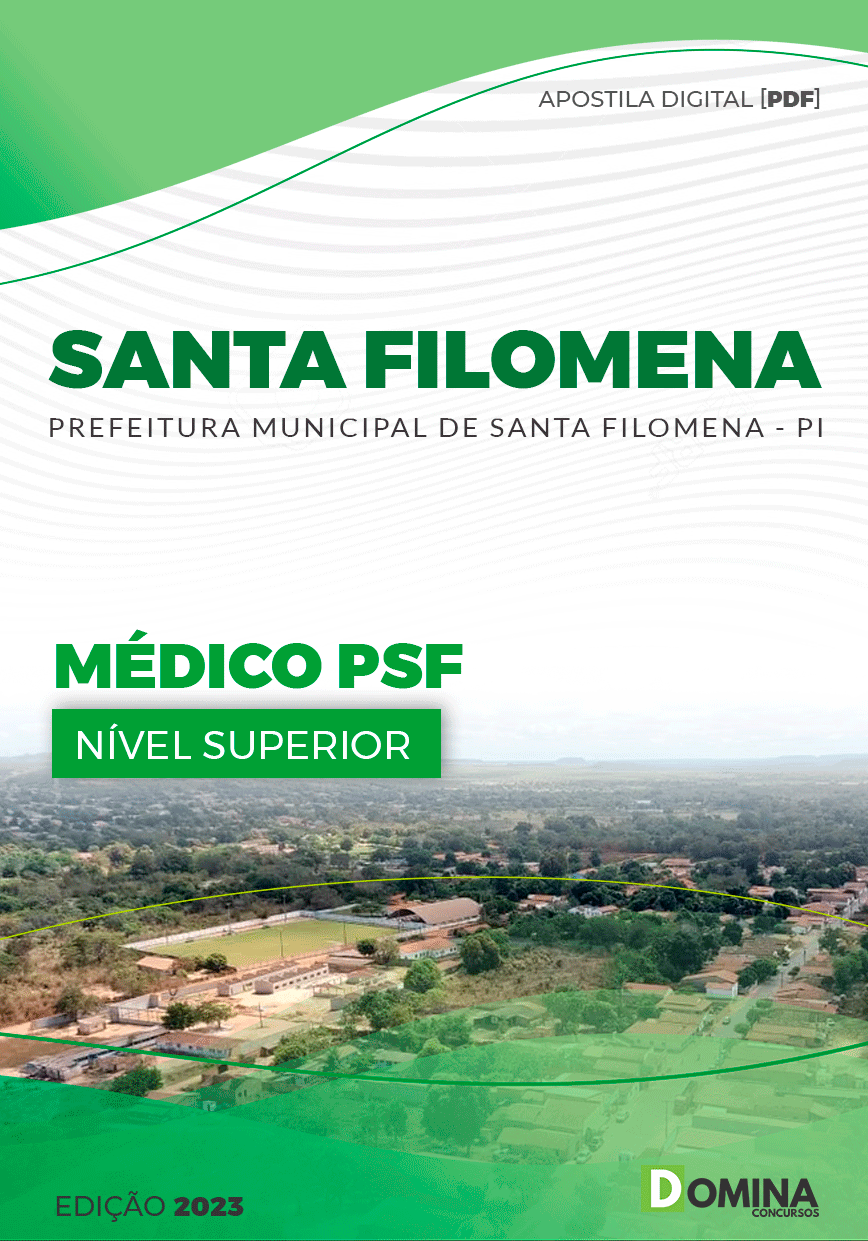 Apostila Pref Santa Filomena PI 2023 Médico PSF