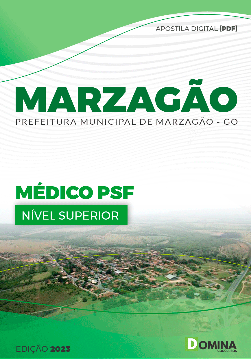 Apostila Concurso Pref Marzagão GO 2023 Médico PSF