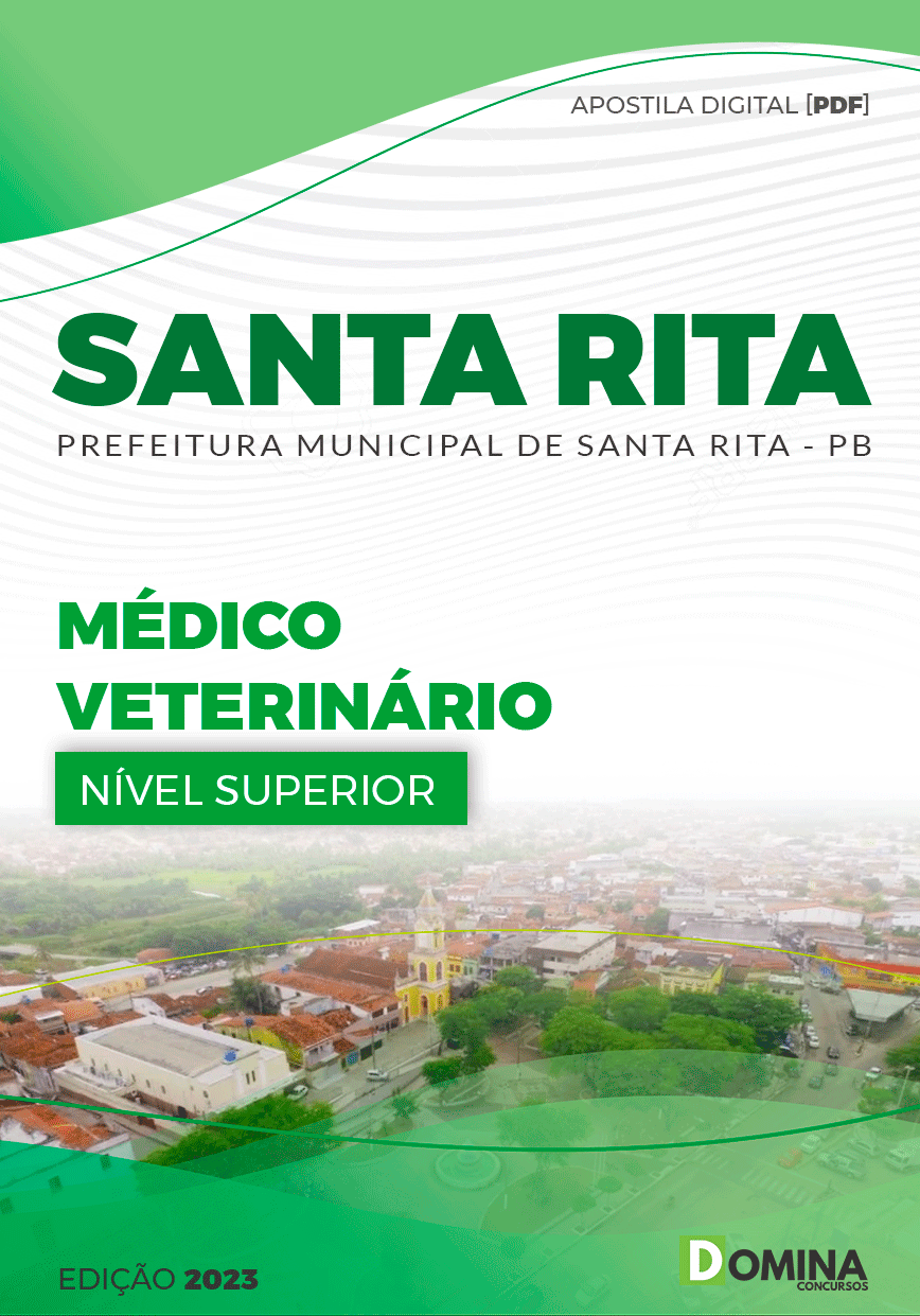 Apostila Concurso Pref Santa Rita PB 2023 Médico Veterinário