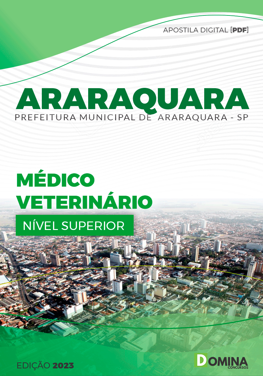 Apostila Concurso Pref Araraquara SP 2023 Médico Veterinário