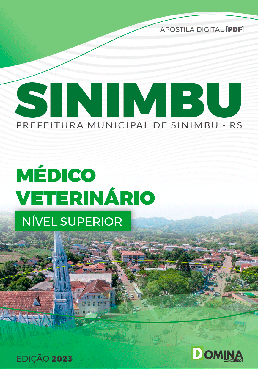 Apostila Concurso Pref Sinimbu RS 2023 Médico Veterinário