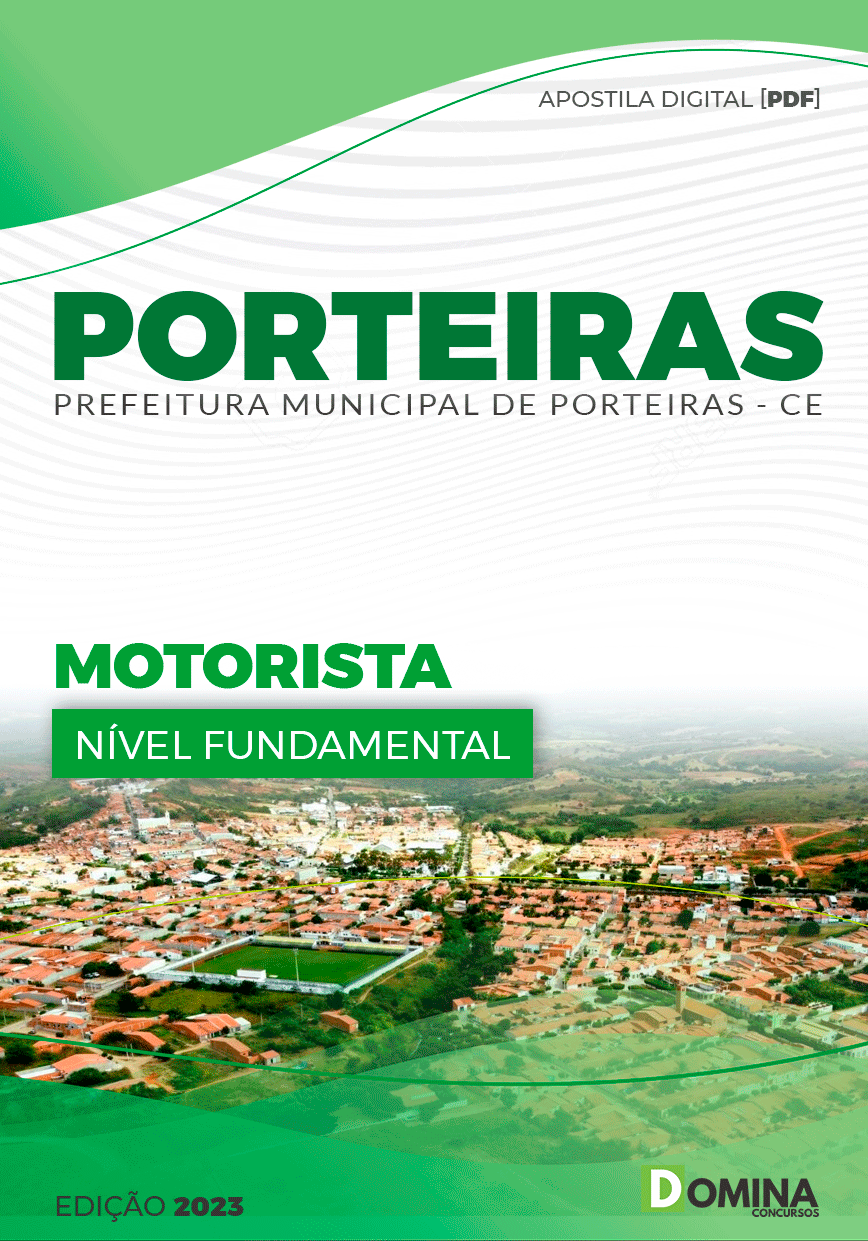 Apostila Concurso Pref Porteiras CE 2023 Motorista