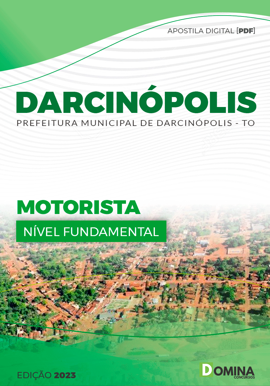Apostila Concurso Pref Darcinópolis TO 2023 Motorista